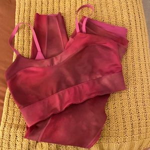 Free People Red Jumpsuit